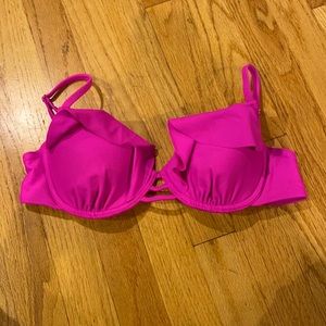 Magenta Xhilaration bikini top